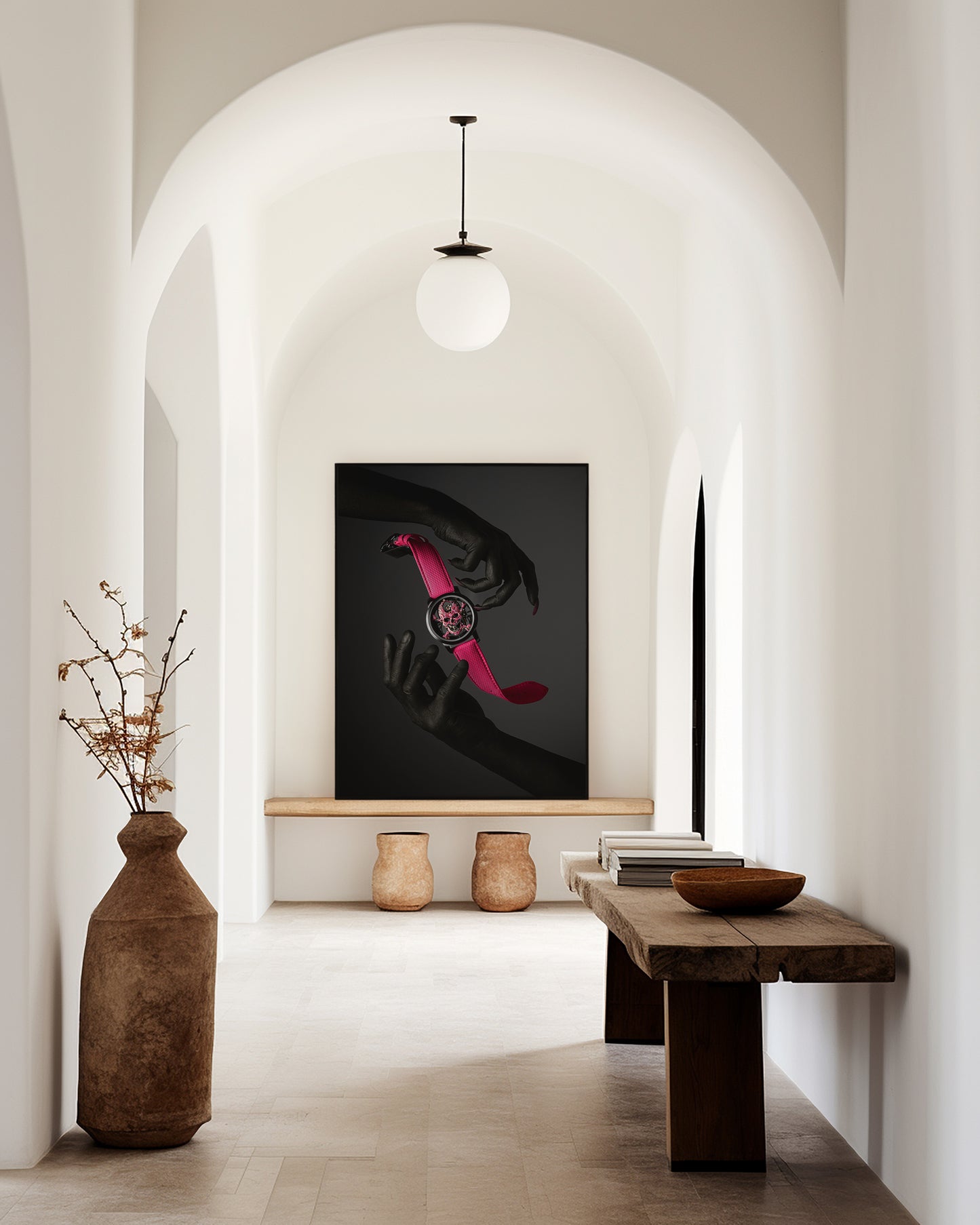PINK SKULL No1